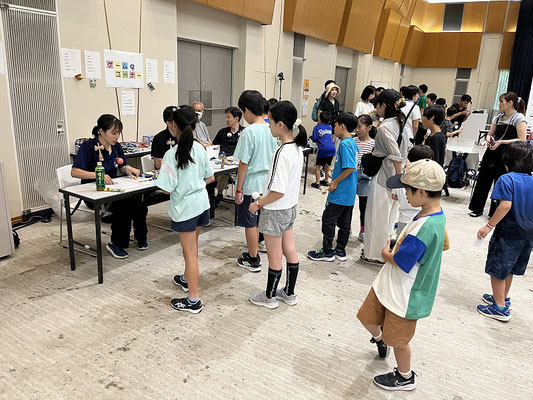 2日目のゲームコーナー