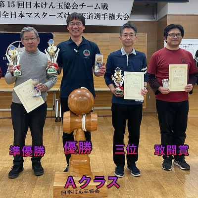 Aクラス　表彰者