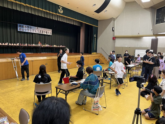 中学生技トーナメント決勝