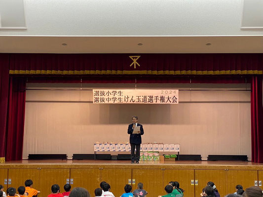 開会あいさつ