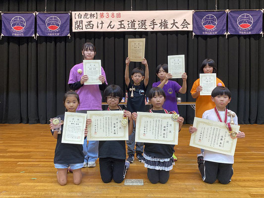 4級～準初段の部　表彰者