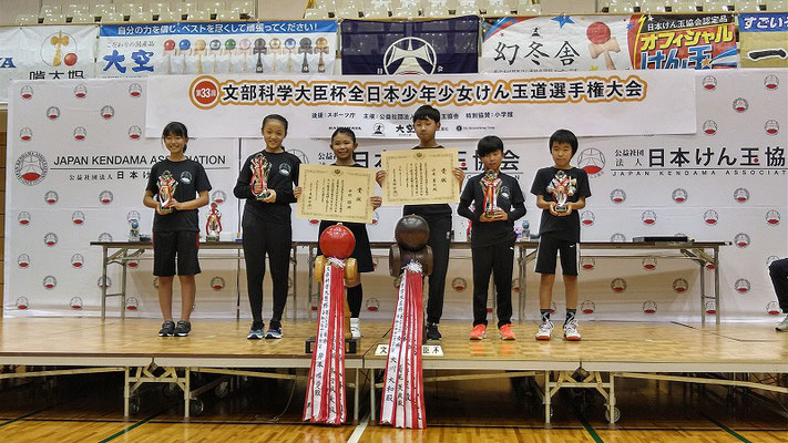 表彰者 男子の部 優勝 山本さん、３位 布井さん