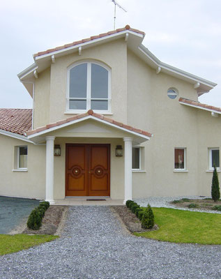 Maison neuve dans les Landes - Construction Bernard Lacaze et Fils