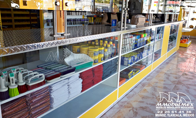 Mostrador para ferretería
