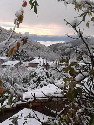 La neve in Pratomagno
