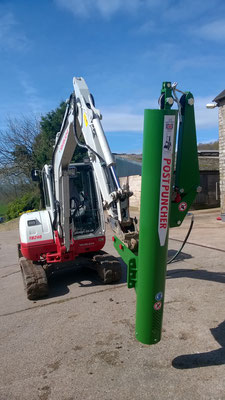 Great combination PP2 on an excavator