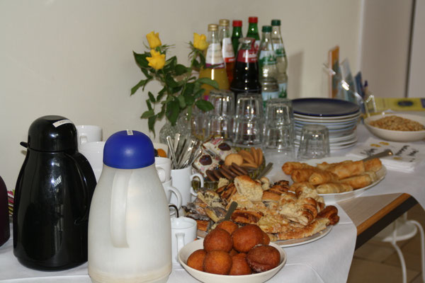 Unser kleines Snack-Buffet