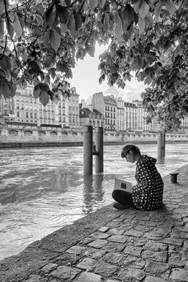 La petite lectrice du Quai des Orfèvres