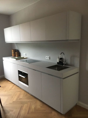 Einbauküche Küche Cerankochfeld 