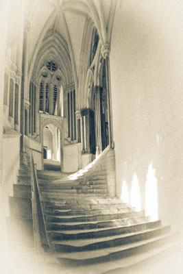 Treppenhaus in Wells