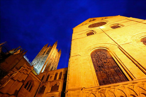 Peter: Canterbury Cathedral Blue Hour I