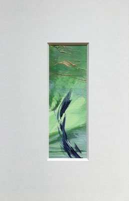 fertiggestellt 2020 - ohne Titel - Format mit Passepartout 20 x 30 cm - verkauft
