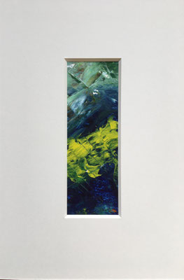 fertiggestellt 2020 - ohne Titel - Format mit Passepartout 20 x 30 cm - verkauft