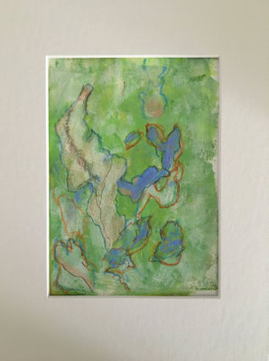 fertiggestellt 2022 - Format mit Passepartout 20 x 30 cm - Preis 25,00 € mit Rahmen 40,00 €