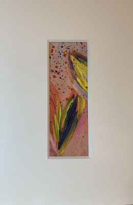 fertiggestellt 2023 - ohne Titel - Format mit Passepartout 20 x 30 cm - Preis 25,00 € - mit Rahmen 45,00 €