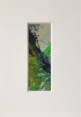 fertiggestellt 2022 - ohne Titel - Format mit Passepartout 20 x 30 cm - verkauft