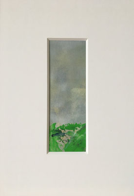 fertiggestellt 2022 - ohne Titel - Format mit Passepartout 20 x 30 cm - Preis 25,00 € - mit Rahmen 45,00 €