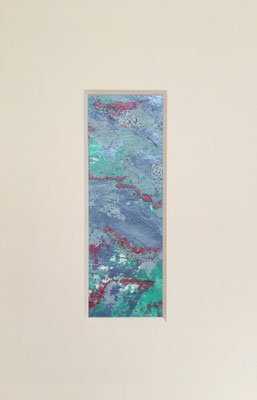 fertiggestellt 2021 - ohne Titel - Format mit Passepartout 20 x 30 cm - verkauft