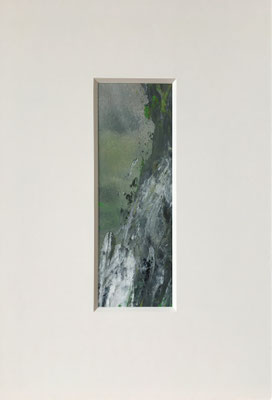 fertiggestellt 2022 - ohne Titel - Format mit Passepartout 20 x 30 cm - Preis 25,00 € -  mit Rahmen 45,00 €