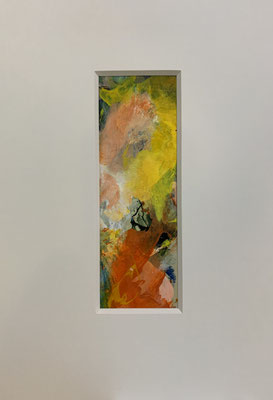 fertiggestellt 2023 - ohne Titel - Format mit Passepartout 20 x 30 cm - Preis 25,00 € - mit Rahmen 45,00 €