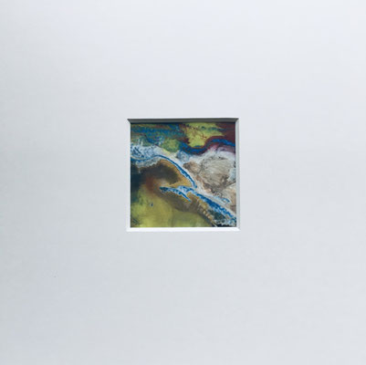 Fertiggestellt 2022 - ohne Titel - Format mit Passepartout 30 x 30 - Preis 20,00 €, mit Rahmen 38,00 €