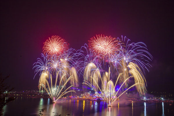 Feuerwerk als Eventhighlight, Fotograf: Tom Wenig