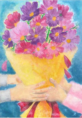 早川 もも　『お母さんへの花束』