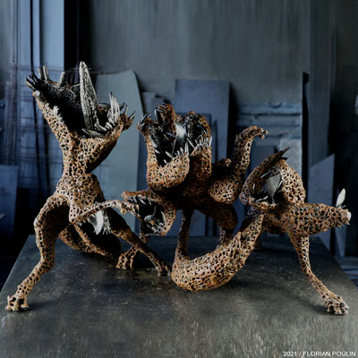" Mise au point"- Florian Poulin , Sculptures en métal  - 2021 