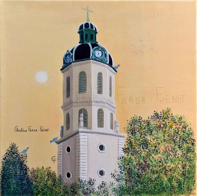 OEUVRE ORIGINALE Peinture HUILE SUR TOILE DE LIN CHRISTINE FRAGA FRENOT ART NAIF prix et disponibilités sur la page BOUTIQUE