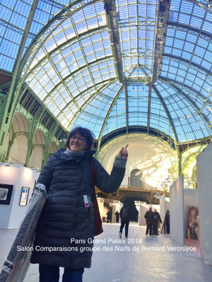 PARIS GRAND PALAIS EXPOSITION SALON COMPARAISONS GROUPE DES NAIFS ART CAPITAL