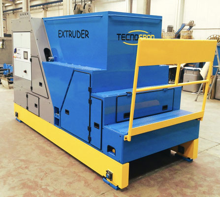 EXTRUDER FOR HOLLOW CORE SLABS
