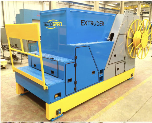 USED EXTRUDER FOR HOLLOW CORE SLABS