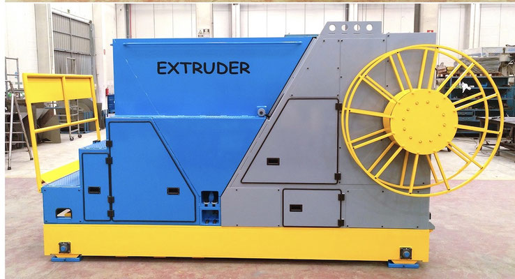 USED EXTRUDER FOR PRESTRESSED CONCRETE ELEMENTS