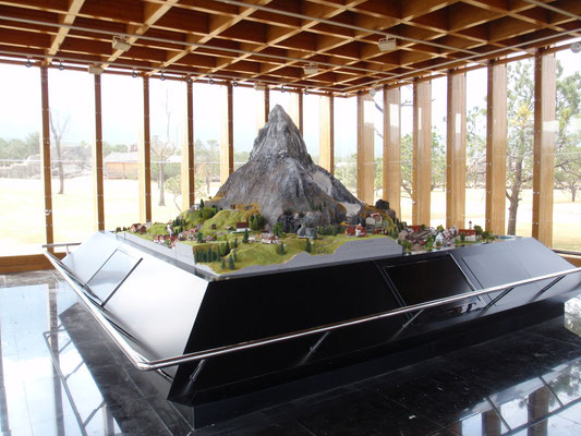 Darstellung der Schweiz. Schweizermuseum Liiang China. 2010