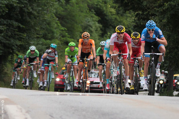 Cyclisme vélo et montagnes- photo cyclisme - photo sportive. Tour de France 2018 dans les Alpes au Freney d'Oisans.