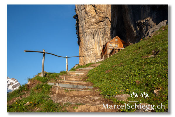 Marcel Schiegg, Marcel Schiegg Fotografie, Gasthaus Aescher, Wildkirchli, Ebenalp, Alpstein, Appenzell, Aescher