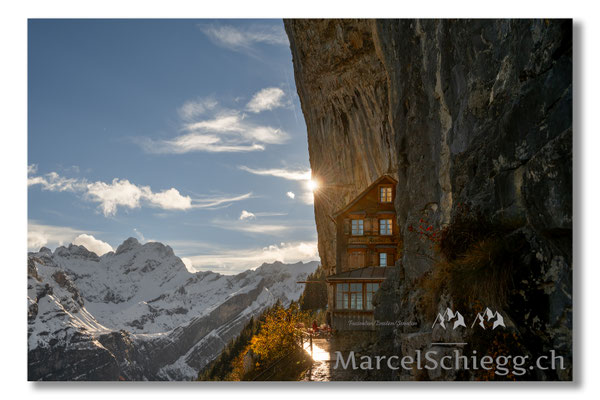 Marcel Schiegg, Marcel Schiegg Fotografie, Gasthaus Aescher, Wildkirchli, Ebenalp, Alpstein, Appenzell, Aescher