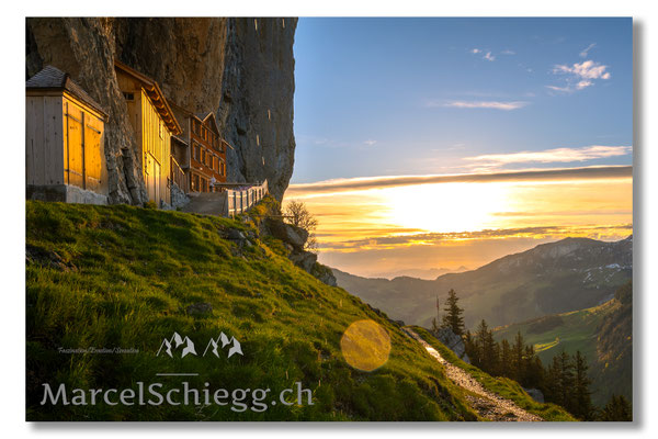 Marcel Schiegg, Marcel Schiegg Fotografie, Gasthaus Aescher, Wildkirchli, Ebenalp, Alpstein, Appenzell, Aescher