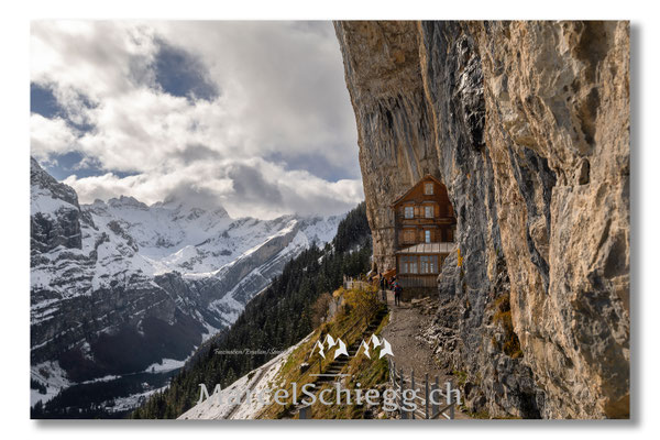 Marcel Schiegg, Marcel Schiegg Fotografie, Gasthaus Aescher, Wildkirchli, Ebenalp, Alpstein, Appenzell, Aescher