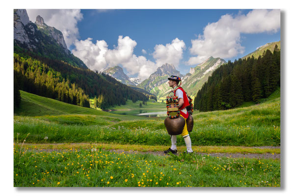 Marcel Schiegg Fotografie, Tradition, Brauchtum, Alpfahrt, Oeberefahre, Appenzell, Appenzellerland, Öberefahre, Alpstein, Sämtisersee
