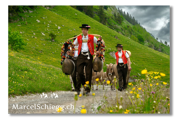 Marcel Schiegg Fotografie, Seealpsee, Tradition, Brauchtum, Alpfahrt, Oeberefahre, Appenzell