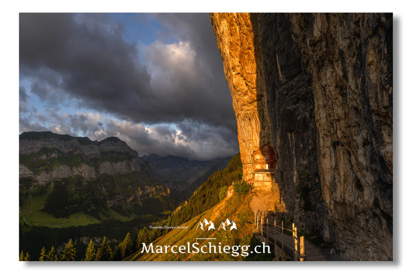 Marcel Schiegg, Marcel Schiegg Fotografie, Gasthaus Aescher, Wildkirchli, Ebenalp, Alpstein, Appenzell, Aescher