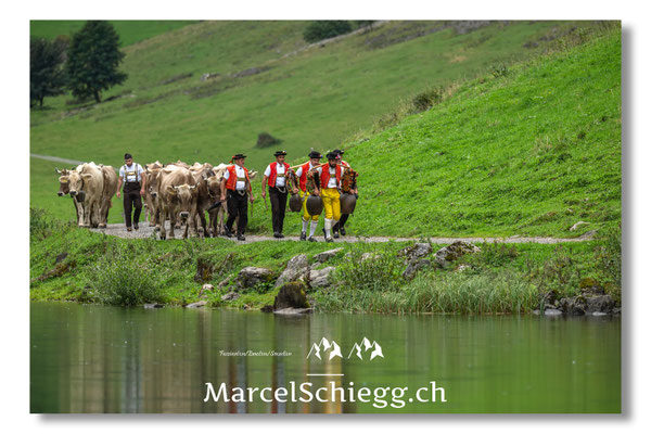 Marcel Schiegg Fotografie, Seealpsee, Alpstein, Tradition, Brauchtum, Alpfahrt, Oeberefahre, Appenzell