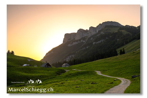 Marcel Schiegg Fotografie, Seealpsee, Sonnenaufgang, Alpstein, Appenzell, Appenzellerland
