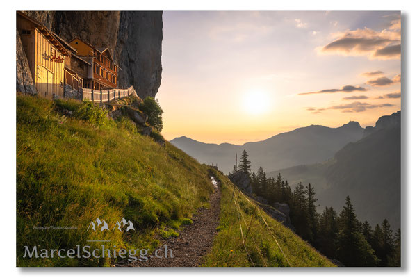 Marcel Schiegg, Marcel Schiegg Fotografie, Gasthaus Aescher, Wildkirchli, Ebenalp, Alpstein, Appenzell, Aescher