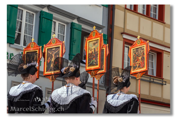 Marcel Schiegg Fotografie, Tradition, Brauchtum, Fronleichnam, Appenzeller Tracht, Appenzell, Appenzellerland