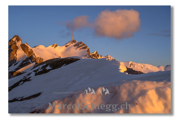 Marcel Schiegg, Marcel Schiegg Fotografie, Berggasthaus Rotsteinpass, Sonnenaufgang, Alpstein