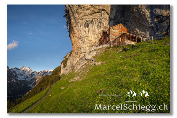Marcel Schiegg, Marcel Schiegg Fotografie, Gasthaus Aescher, Wildkirchli, Ebenalp, Alpstein, Appenzell, Aescher