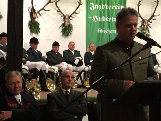 Hubertusmesse des Jagdvereins Hubertus Gießen im Kloster Arnsburg