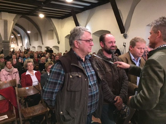 Hubertusmesse des Jagdvereins Hubertus Gießen im Kloster Arnsburg